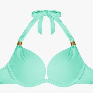 Smart & Sexy Women's Swim Secret Mega Push-up Halter Bikini Top | 34C